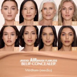 Corrector Airbrush flawless blur concealer Tono 10.5 Tan