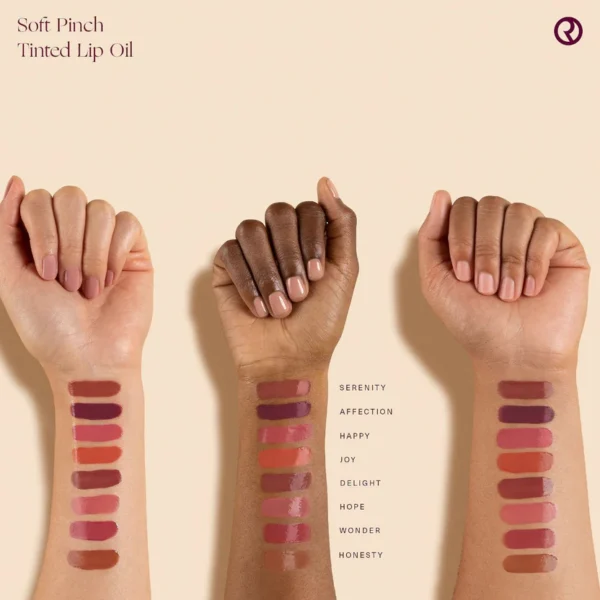 2181 (3) Brillo de Labios Soft Pinch Tinted Lip Oil Tono happy